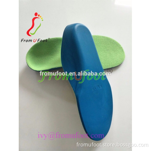 ZRWE18B Insoles for kids Flat foot orthotic insoles for Teenager